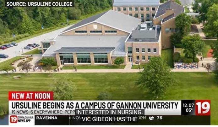  Ursuline begins as a campus of Gannon University